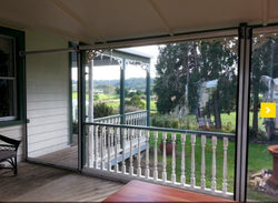 20 Mil Clear Vinyl Tarps - Fire Retardant