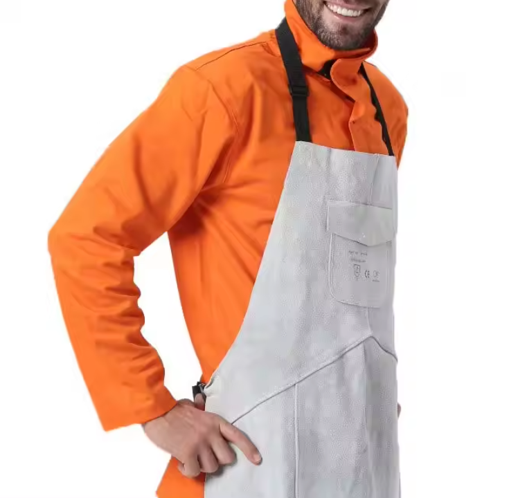 Leather Welding Apron- Weldinator