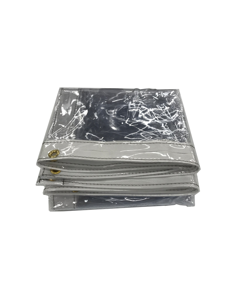 tarp custom size Clear Vinyl Tarps with Grommets | 20 & 30 Mil Category:Mountainbikeschuhe_Erwachsene industrial use 5 years Color:Smoke Lens Black/White Rennrad Sitzposition einstellen