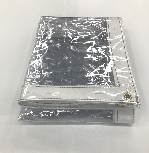 20 Mil Clear Vinyl Tarps - Fire Retardant