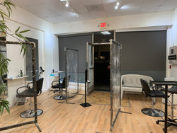 Clear Room Divider & Personal Safety Partition - Free Standing