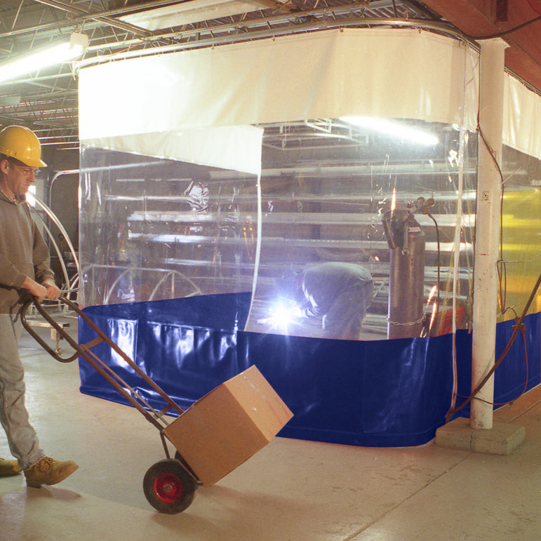 Industrial Curtain Wall Cells in Factory