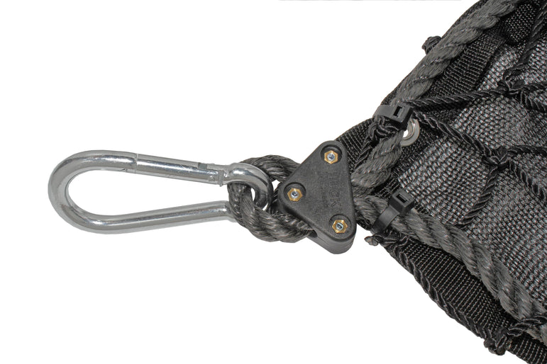 Safety Net with Forged Snap Hooks