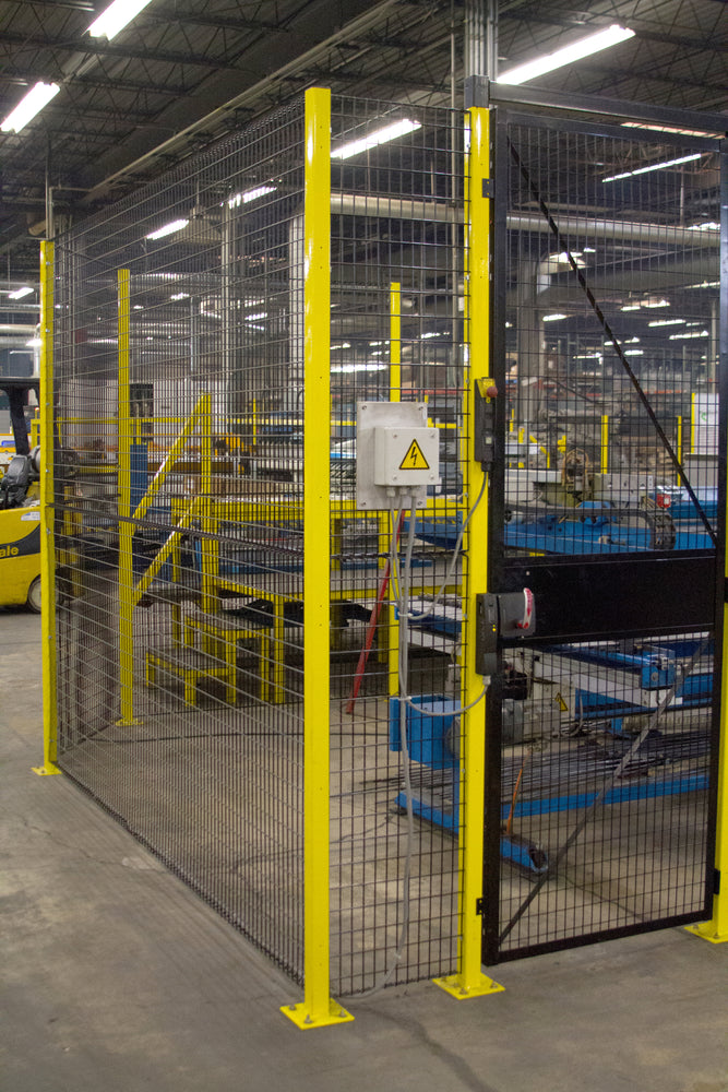 Wire Machine Guard Fencing for Warehouses from Folding Guard
