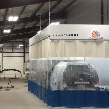 Paint Spray Booth Curtains - Body Shop Curtains