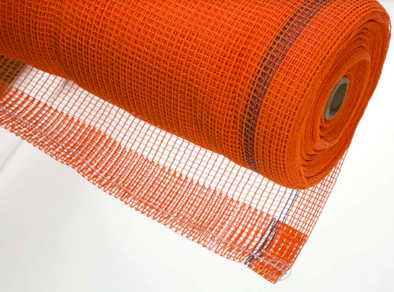 Orange Scaffold Safety Netting Roll SBN-22 from Strong Man