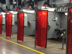 Custom Welding Curtains for Weld Schools