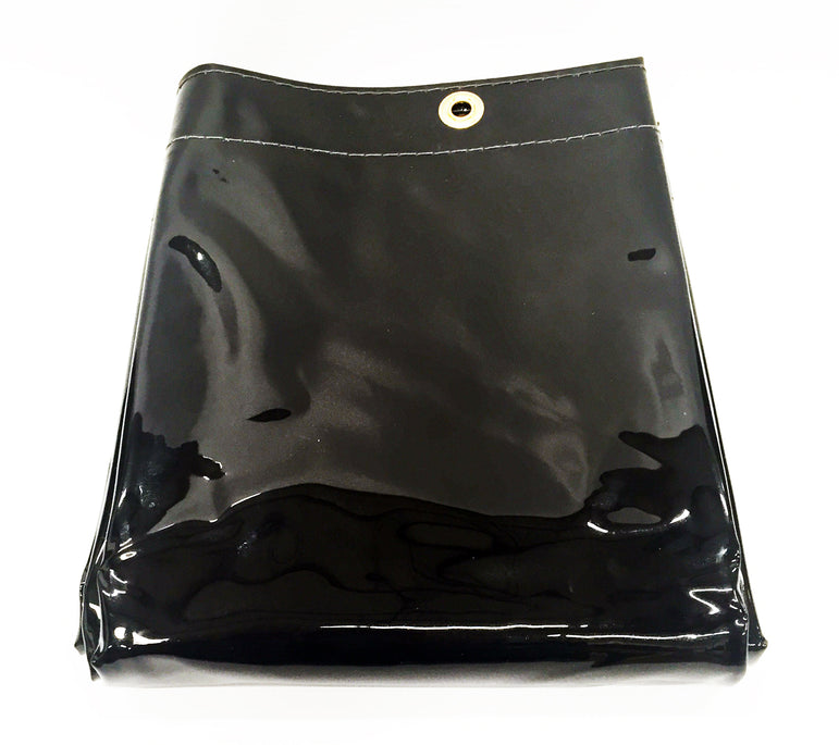 Dark Green Welding Curtains from Steel Guard Safety with Shade 8 Protection