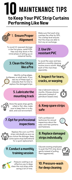 10 Maintenance Tips to Keep Your PVC Strip Curtains Performing Like New