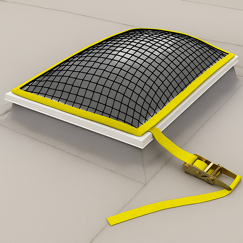 Adjustable Fall Protection Net Skylight Safety Nets for Reliable Skylight Fall Protection