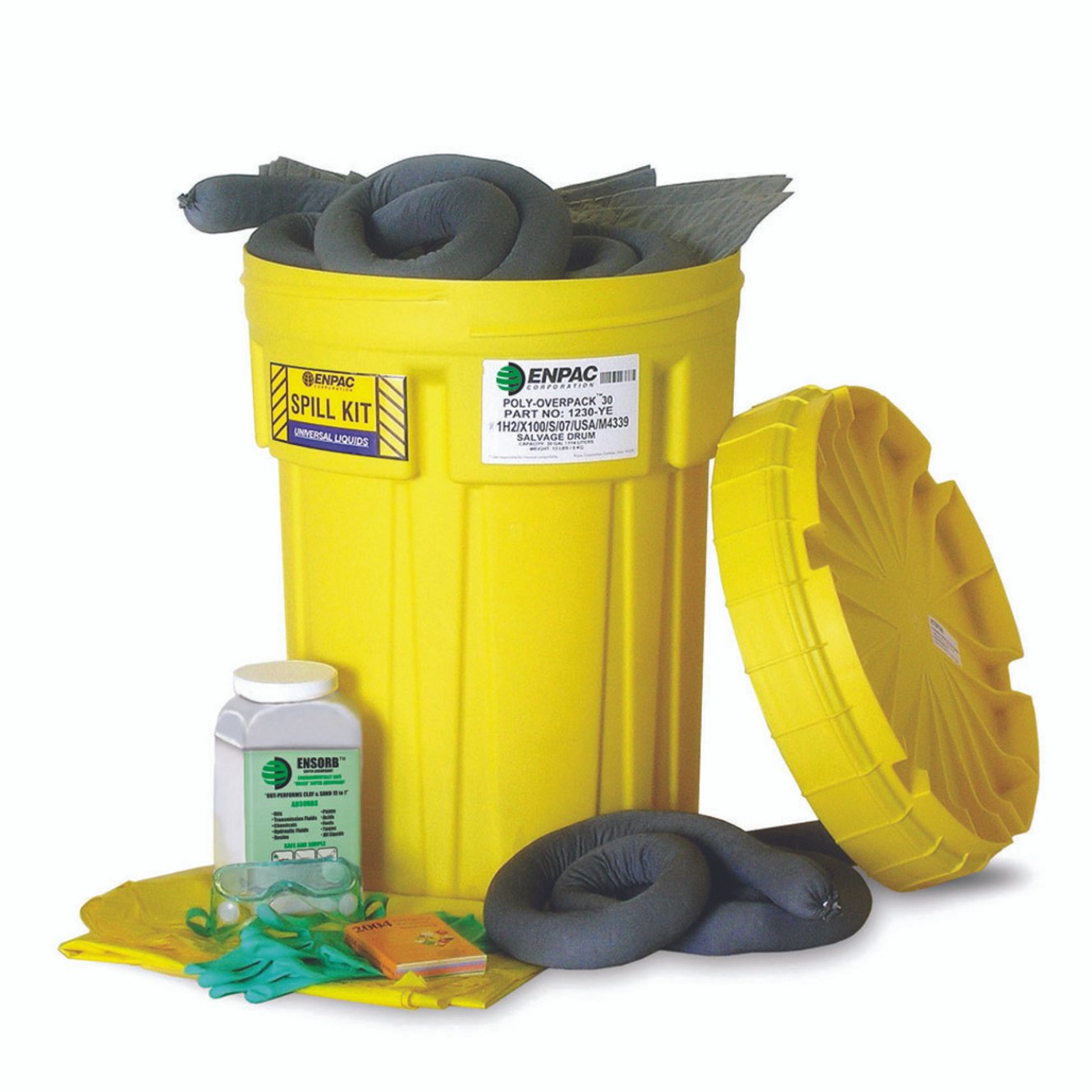 Spill Kit Inflatable 55 Gallon Universal Spill Kit