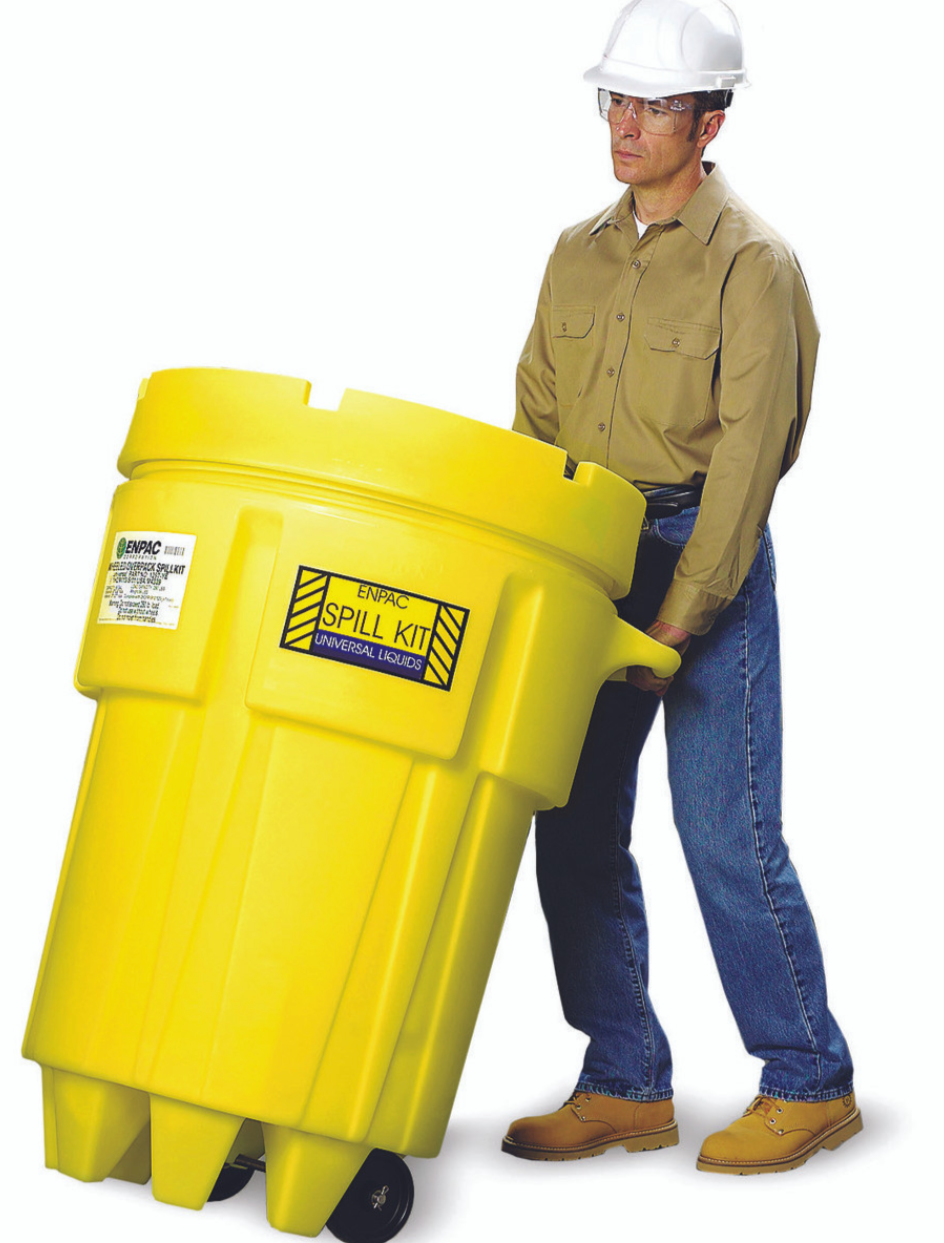 95 Gallon Universal Spill Kit Wheel Drum