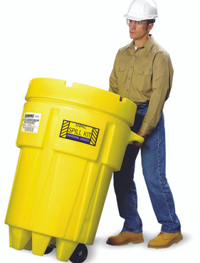 95 Gallon Universal Spill Kit Wheel Drum