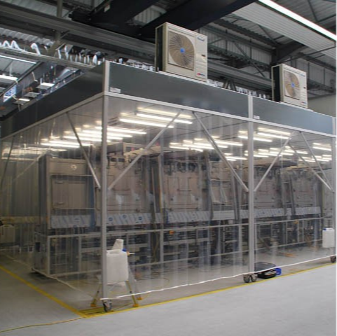 Cleanroom Curtains | Anti-Static Softwall Clean Room Curtains & Strip Doors