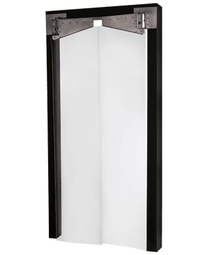 Clear Flexible PVC Swing Door Economy