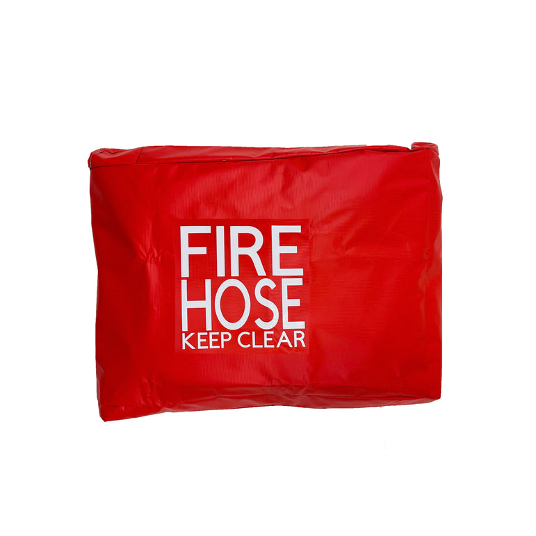 Fire Hose Hump Rack Cover Front With Lettering