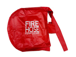 Fire Hose Reel Cover - 32 in X 7in - Red Vinyl