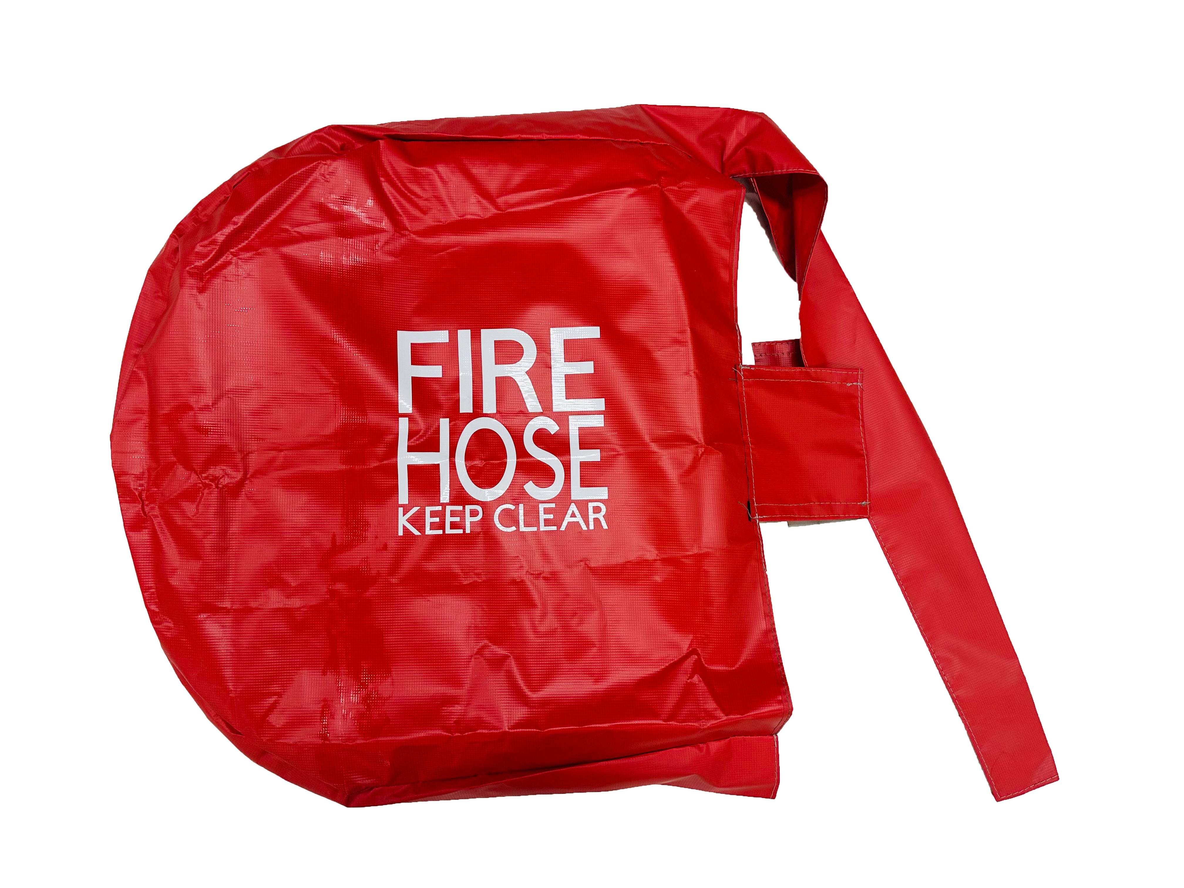 Spring Cover Fire Fire Hose Hump Rack Cover - 29 in X 5 in X 20 - Red Vinyl