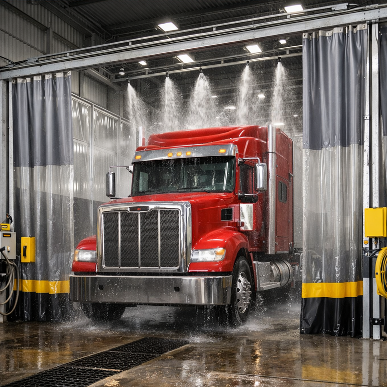 Heavy Equipment Wash Bay Enclosures