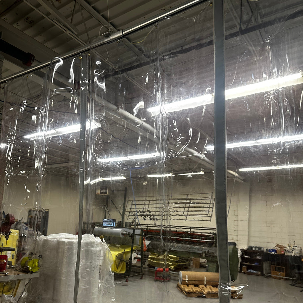 Transparent Soundproofing Clear Sound Curtains | Transparent Noise Barriers