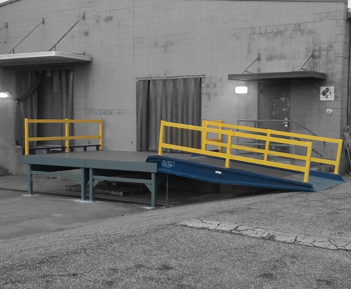 Mini Dock Ramp Mini Yard Ramps Dock 20000 lb Capacity