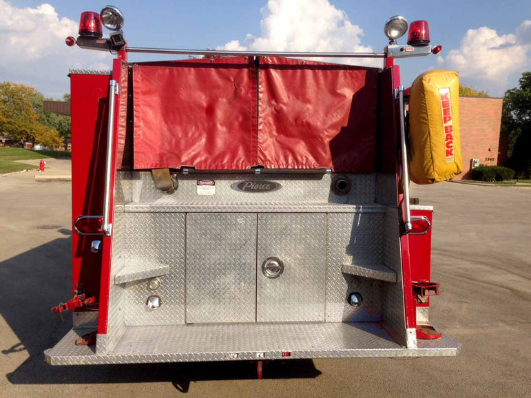 Fire Engine Rear Hose Bed Cover