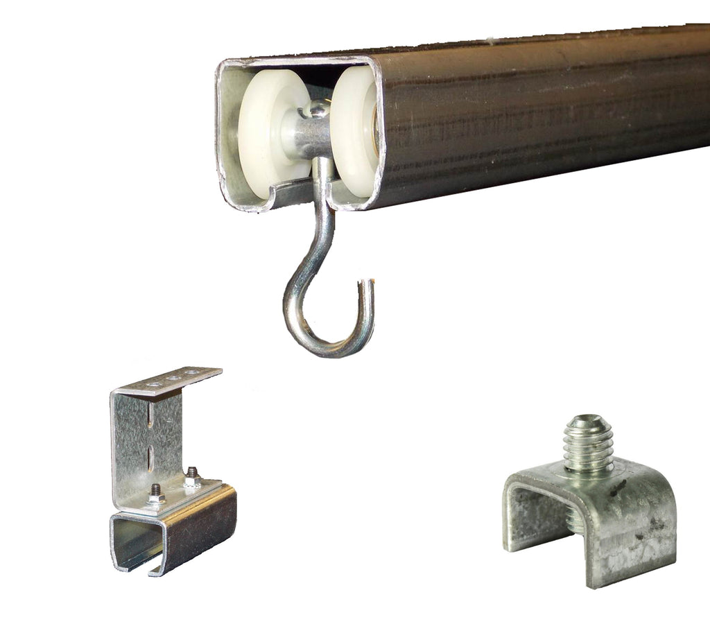 Tarp Track Industrial Curtain Track Hardware Kit Configurator | Heavy Duty Curtain ...