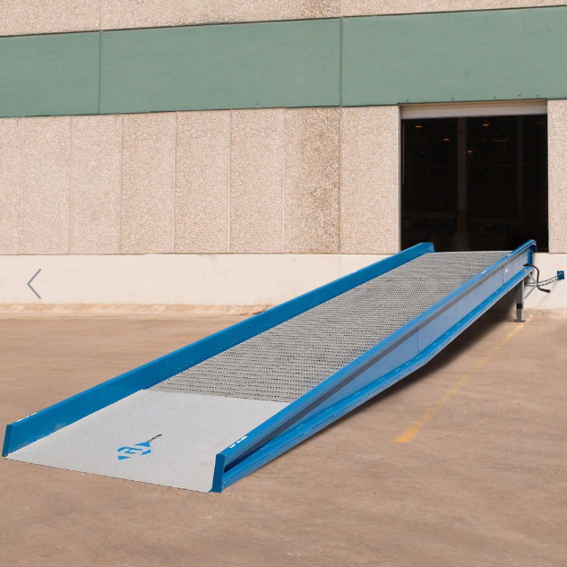 16 Ft Loading Ramp Warehouse Loading Dock Ramps 16000 Lb Capacity