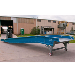 Portable Yard Ramps 16,000 Lb Capacity Steel