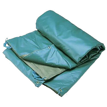 Thermal Insulated Tarp in Green Vinyl