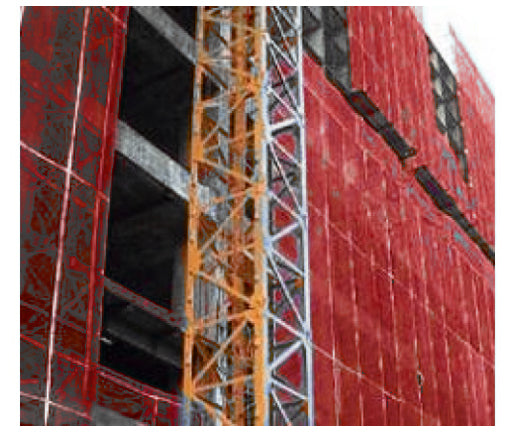 Red Construction Safety Netting | SBN-22