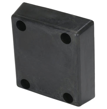 Vestil Molded Rubber Bumper - W - 13 in x H - 4 in x D - 12 in - Model B-1213-4