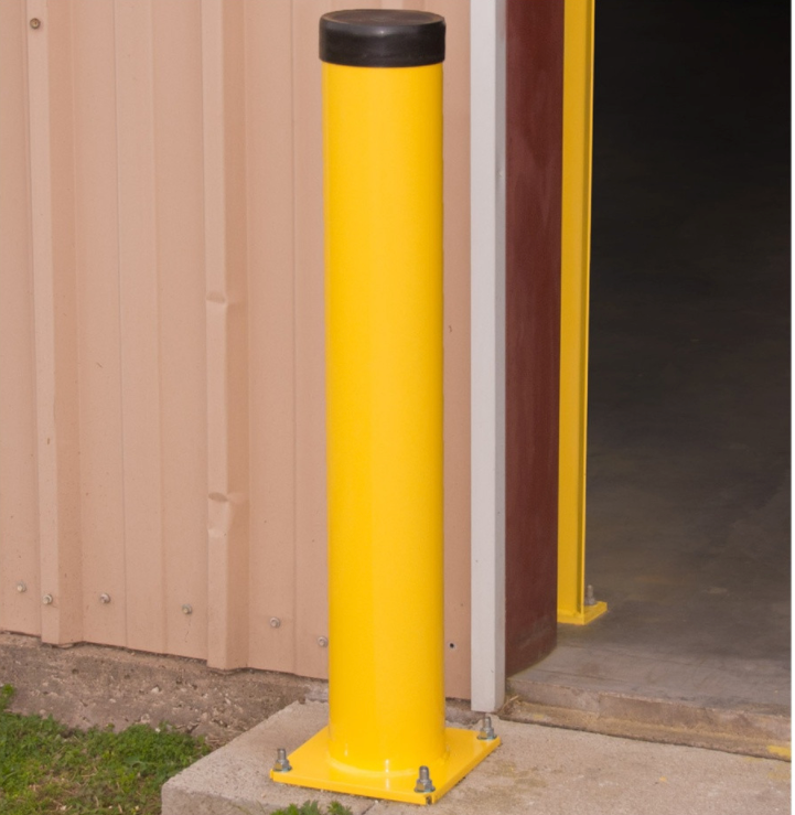 Bulloard Post Bollard Safety Posts 6 inch round