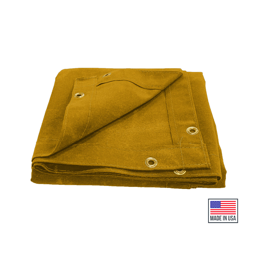 Tan Canvas Tarps, 16 oz Water Resistant