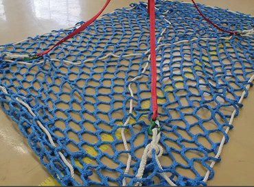 Cargo Lifting Net with attached four point load sling