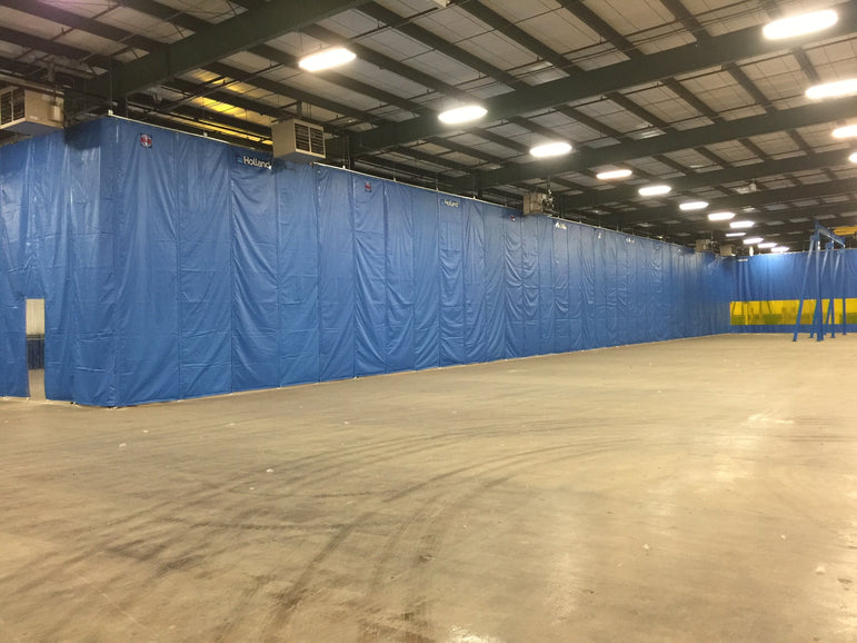 Insulated Warehouse Curtain Walls Custom