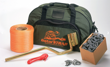 Polyester Strapping Kit With 3/4" x 250' Coil, Ratchet Tool, Buckles & Case