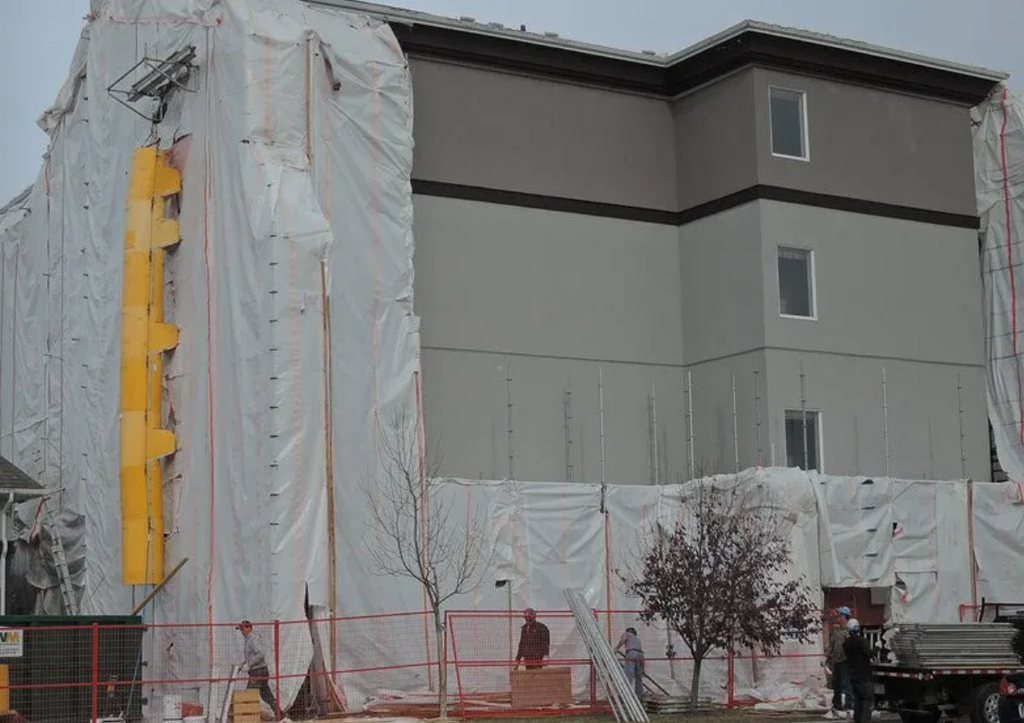 tarps for buildings Construction Cover Roof Tarps