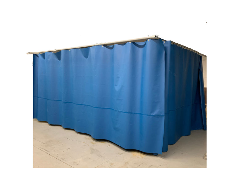 Industrial Curtain Walls, Vinyl Partitions - Solid Panel