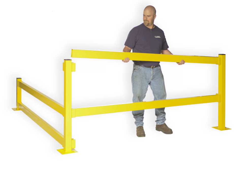 Warehouse Scale Rails Guard Rails | Warehouse Barriers