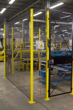 Machine Guard Safety Fence - Wire Partitions - Economy