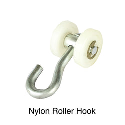 Industrial Curtain Track Hardware - Track, Rollers, End Stops, Universal Mount