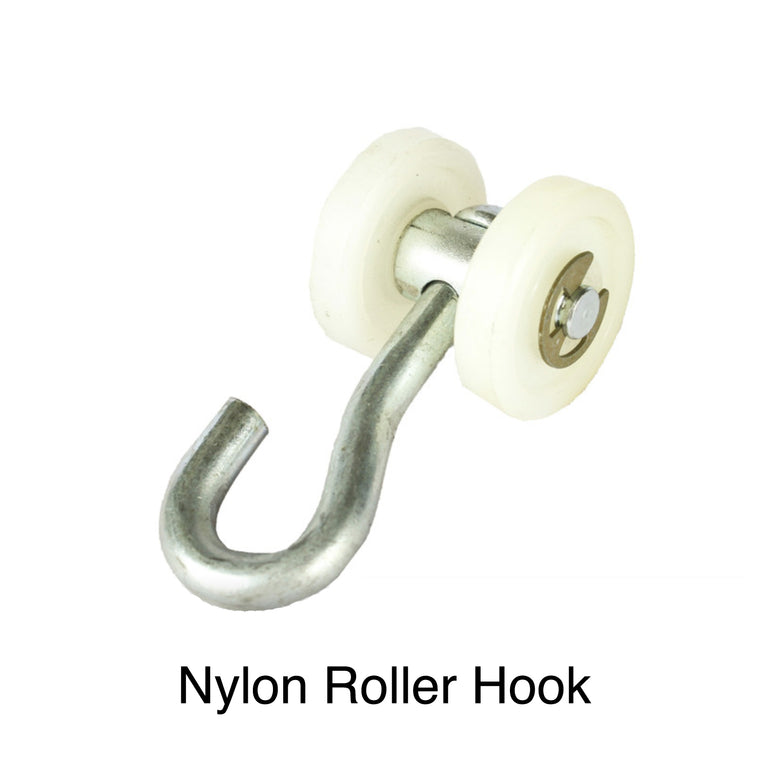 Industrial Curtain Track Hardware - Track, Rollers, End Stops, Universal Mount