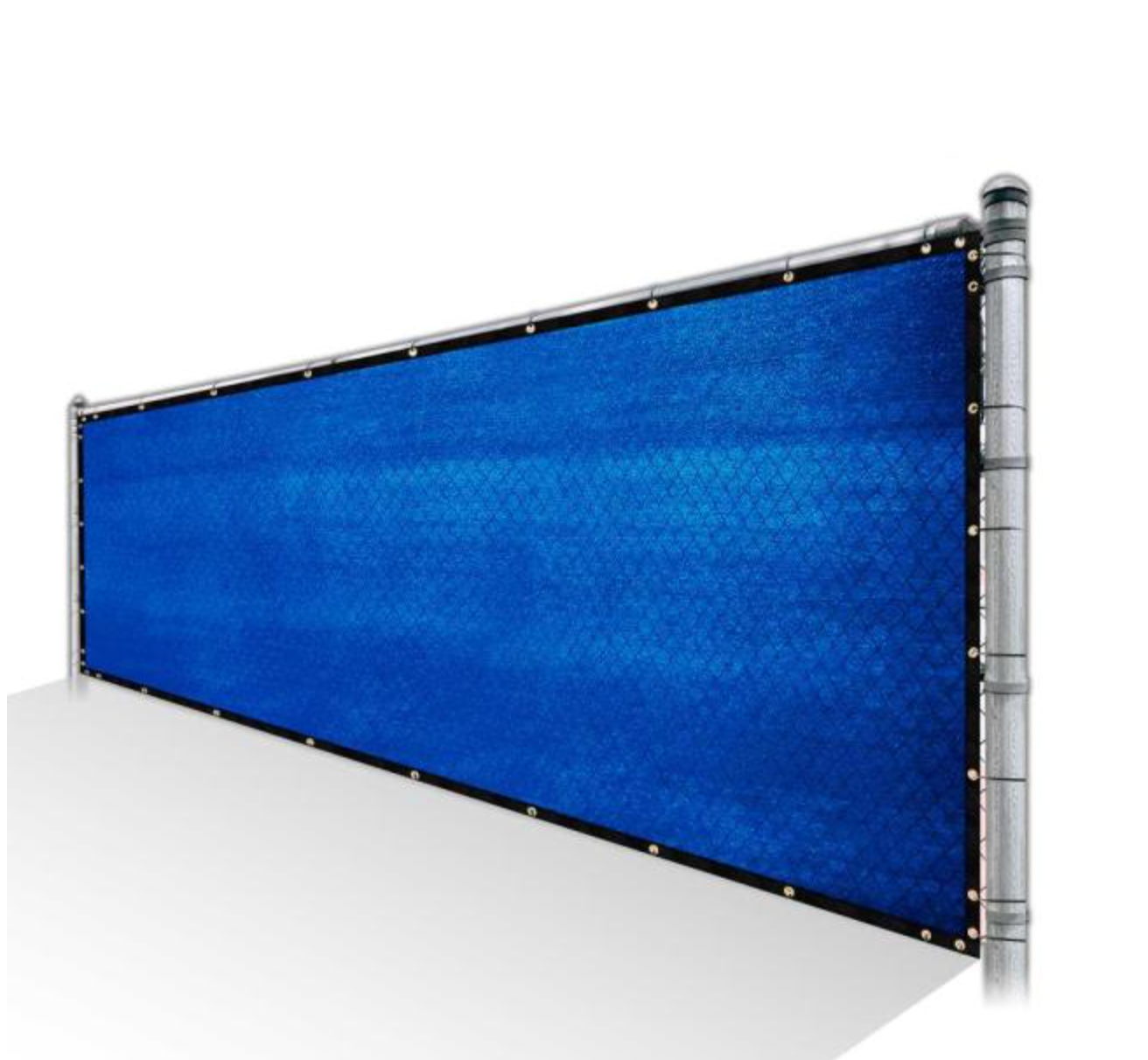 Blue Fence Screen for Privacy