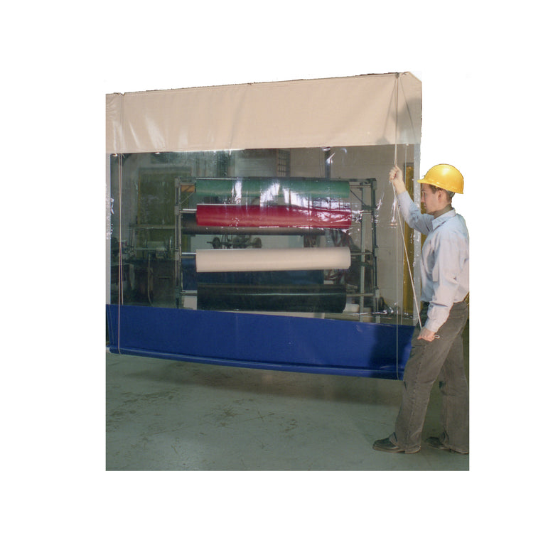 Industrial Roll Up Vinyl Curtain Wall for Factories