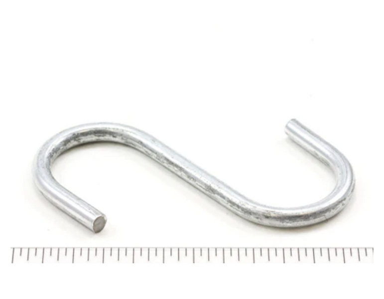 S-Hooks - 2-1/2 Inch, Galvanized