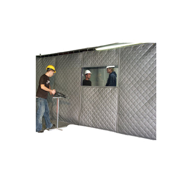 Soundproof Curtains in Factory for Industrial Noise Control