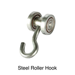 Industrial Curtain Track Hardware - Track, Rollers, End Stops, Universal Mount