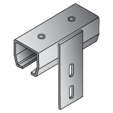 Wall Mount Down in Line Connector