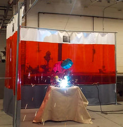 Custom Welding Partition Curtain for MIG Welding